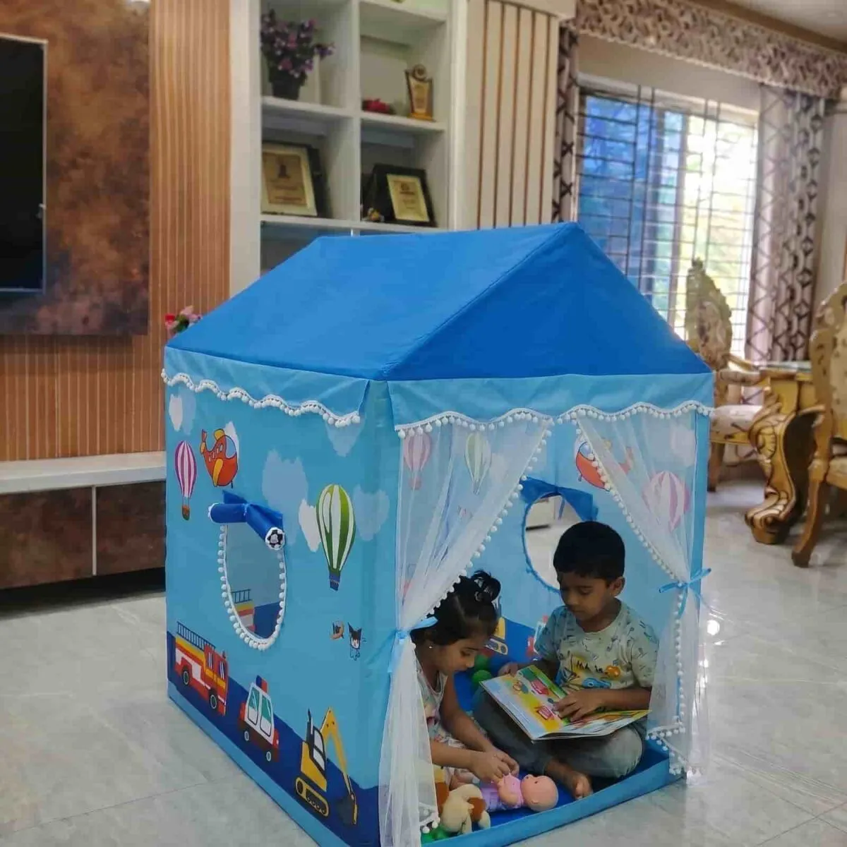 Baby Printed Play Castle House – ৫০ পিস বল সম্পূর্ণ ফ্রি - Image 2