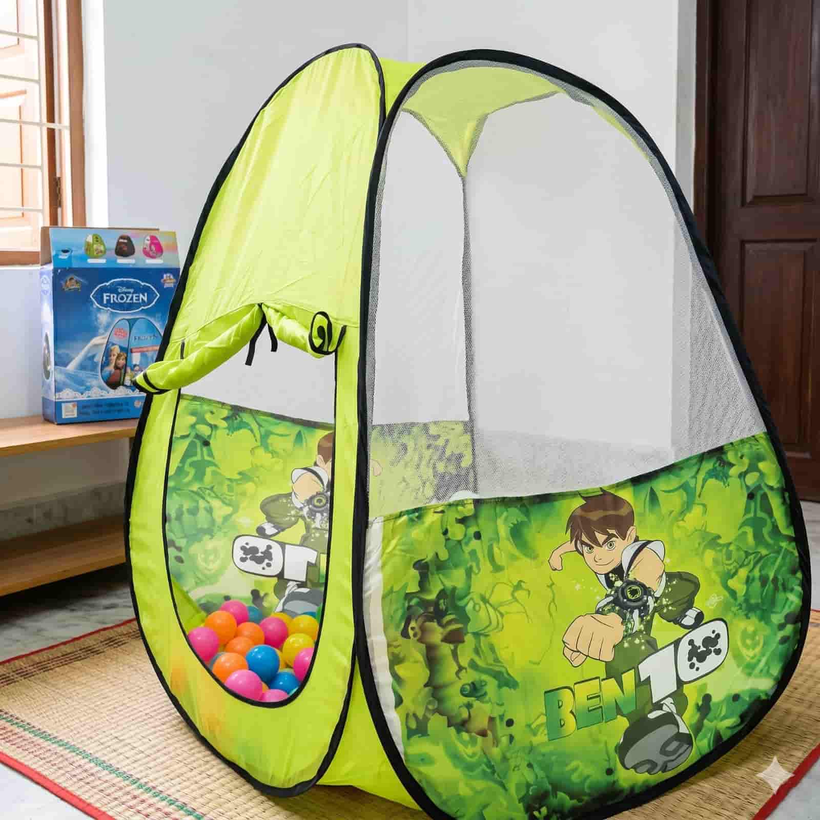 WhatsApp Image 2026-06-07 at 3.39.52 PM (2) Ben-10 Big Tent House with 100 Balls - Image 1