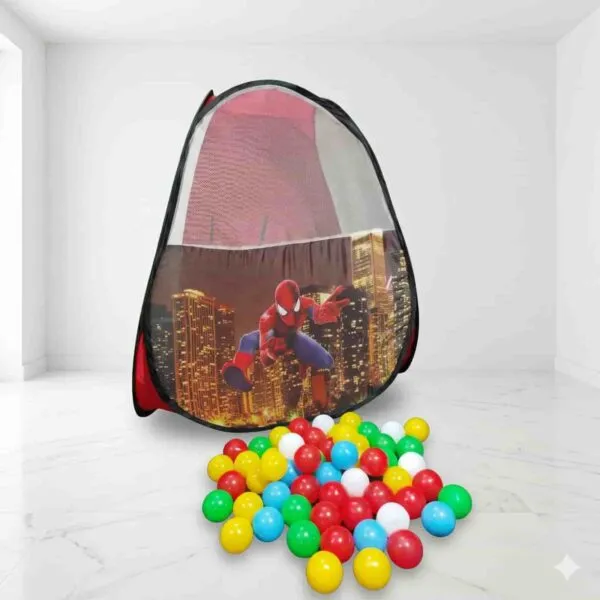 Spider man Medium Tent House with 50 Balls